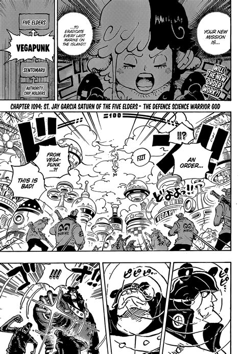 ONE PIECE Chapter 1094 — Full Summary :。